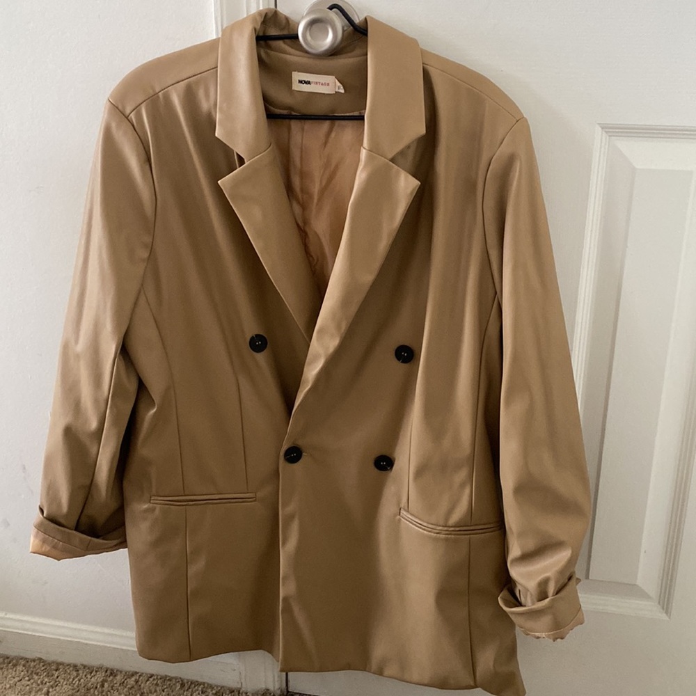 Tan Leather Jacket